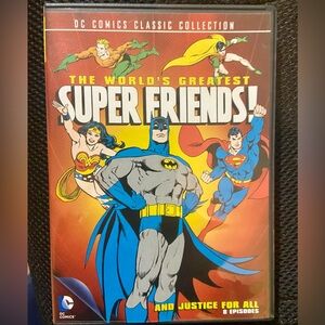 ☀️5/$10 DC Comics Super Friends DVD